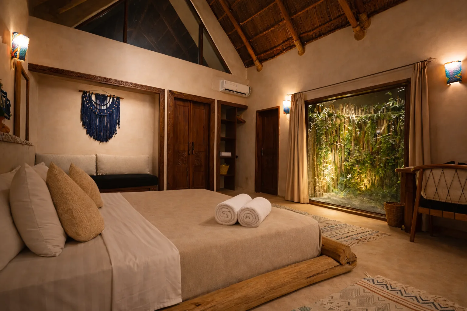 Interior of the Poolside Villa
